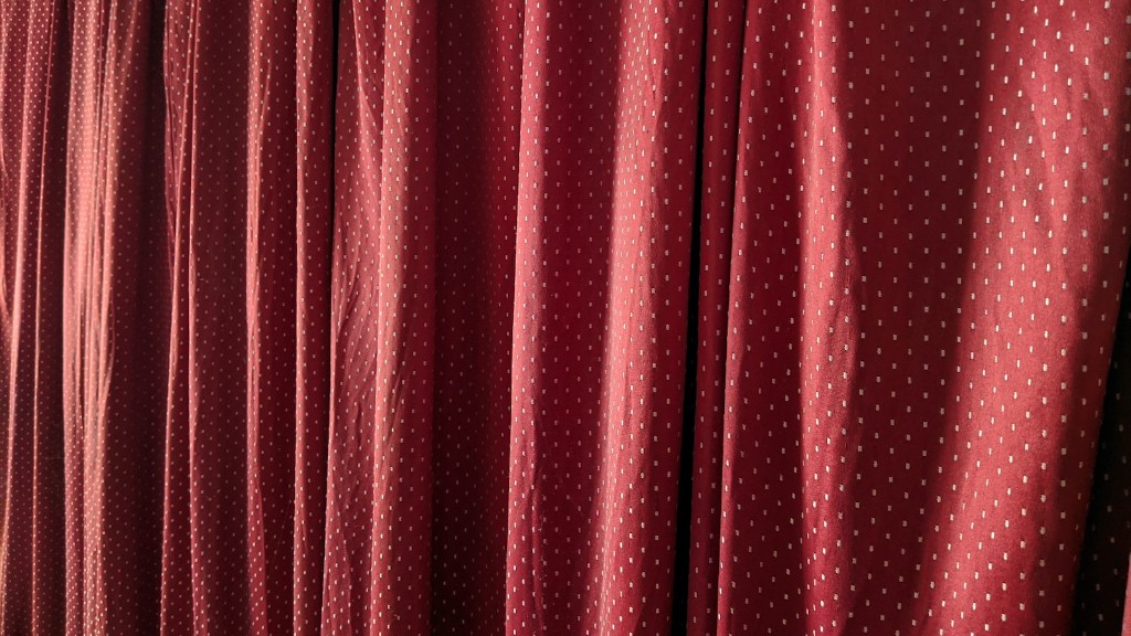 Are room darkening curtains see through?