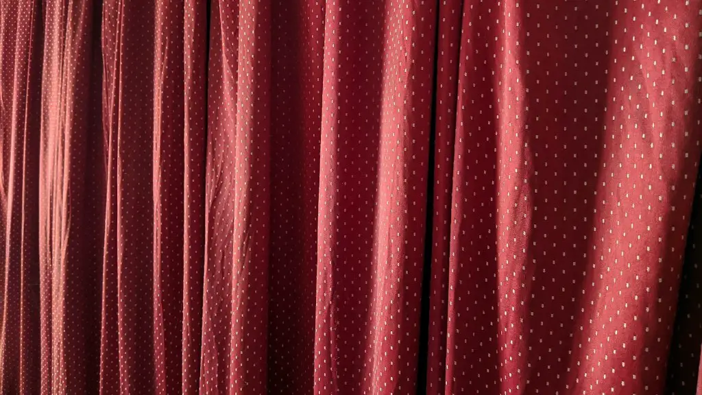 Are room darkening curtains see through?