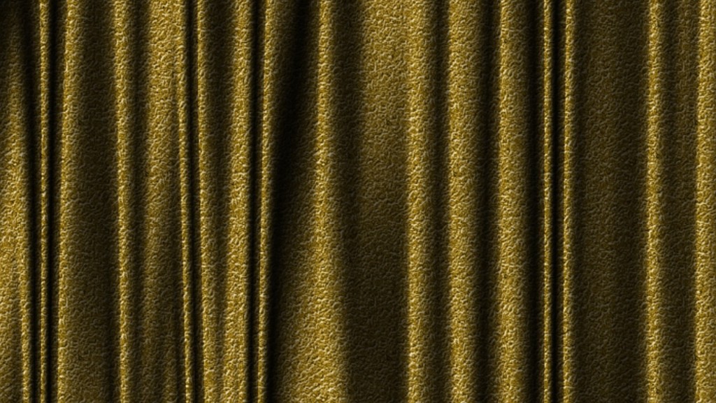 How to float art in front of curtains?