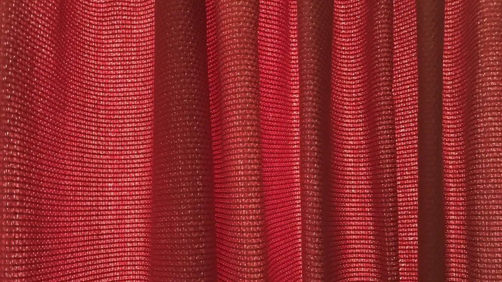 How should you hang curtains?