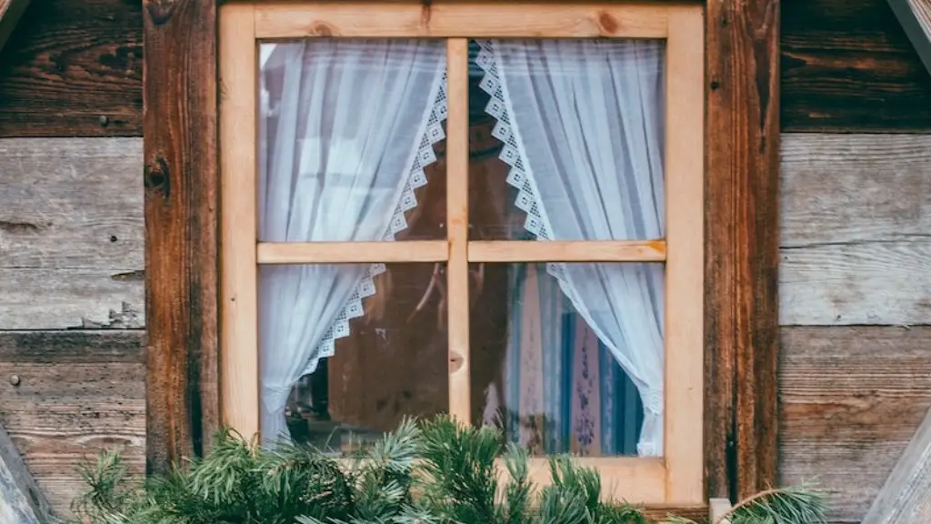 How far out from the window to hang curtains?