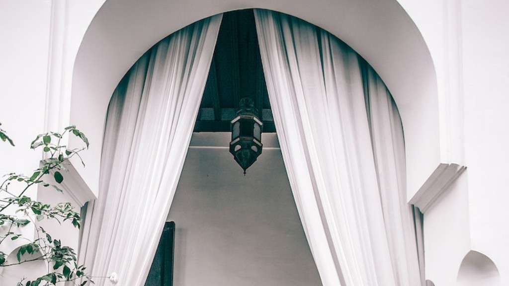 How to dye curtains black?