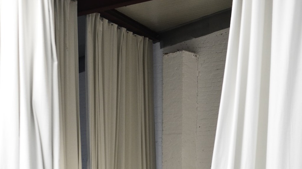 How to dye blackout curtains?