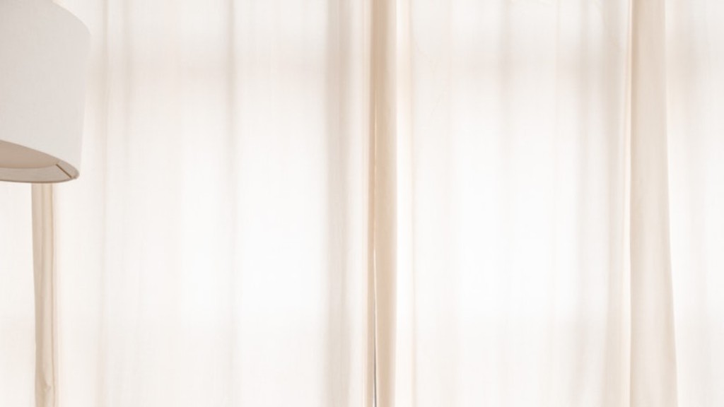 How do you make rod pocket curtains?