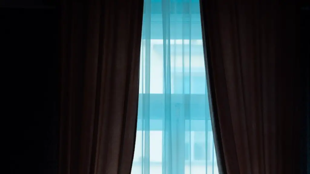 Are curtains supposed to touch the ground?