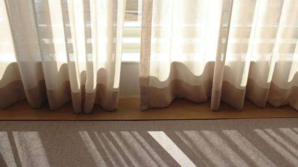 How to put curtains without drilling?
