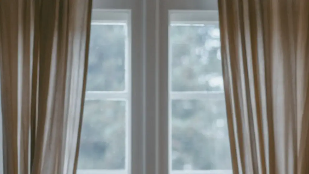 How low should curtains hang?