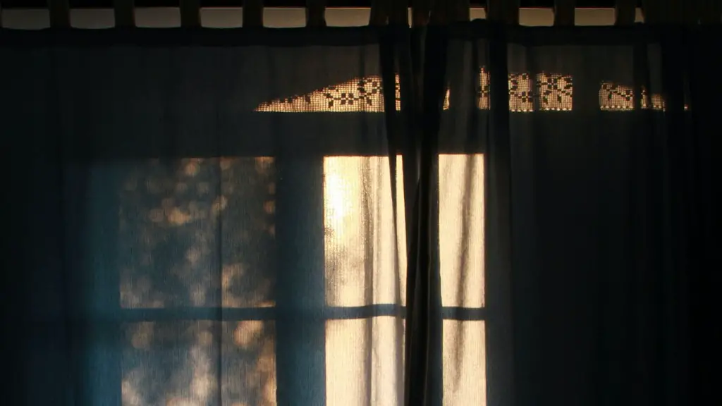 A bed with curtains?